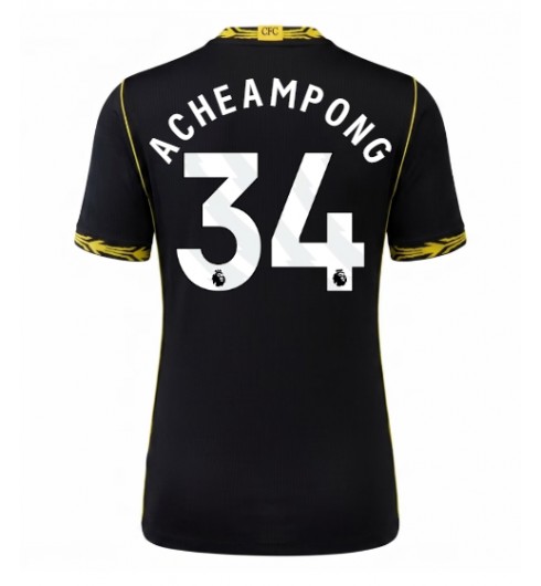 Chelsea Josh Acheampong #34 Venkovní Dres pro Dámské 2026-27 Krátký Rukáv Chelsea Josh Acheampong #34 Venkovní Dres pro Dámské 2026-27 Krátký Rukáv
